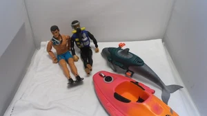 Hasbro Action Man Kayak & Jet Ski Plus 2 Figures - Picture 1 of 10
