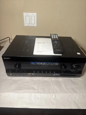Sony AV Receiver STR-DN1020 7.2 110 Watts HDMI  Stereo Amplifier READ AS IS - Image 1 of 4