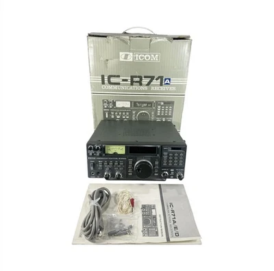 Icom IC-R71A Ricevitore radiocomunicazioni Ham con filtri FL-30 e FL-70 - Immagine 1 di 4