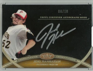 2012 TOPPS Tier One Joel Hanrahan Crowd Pleaser Autographs Silver Ink #JH【08/10】 - Picture 1 of 2