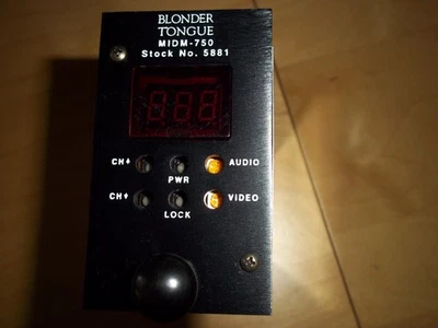 BLONDER TONGUE MIDM-750 AGILE DEMODULATOR - Image 1 of 2