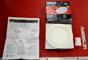 Halo Indoor/Outdoor Integrated LED Recessed Light Kit HLB6099FS1EMWR-*OPEN BOX* - Picture 1 of 6
