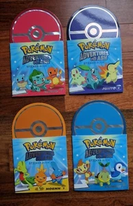 NEW ✹ Pokemon Adventures With Ash SET OF 4 Sticker Book 1 PAPP ✹ 2023 Rare - Picture 1 of 9