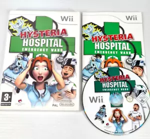Hysteria Hospital: Emergency Ward (Nintendo Wii, 2009) - Game With Manual - Bild 1 von 2