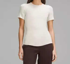 lululemon Hold Tight Short-Sleeve Shirt Bone. New With Tag. - Picture 1 of 6