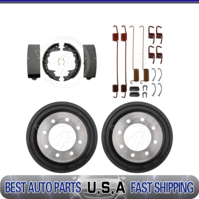 Kit de resorte de ajuste de zapatas de frenos de tambor trasero para Dodge Ram 3500 Van 2002-2003 Foto 1 de 4