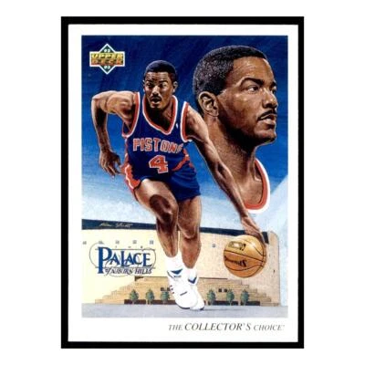 1992 Upper Deck #53 Joe Dumars Detroit Pistons Basketball Card - Image 1 of 2