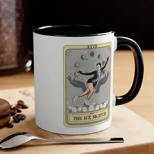 The Ice Skater Tarot Card Mug, Ice Skating - Picture 1 of 14