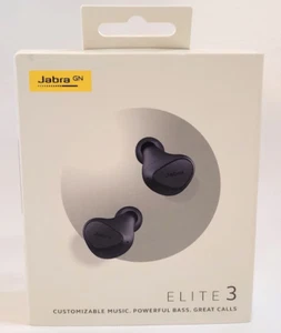 Jabra Elite 3 Active Sport Earbuds with Active Noise Cancellation (Black) - Picture 1 of 1