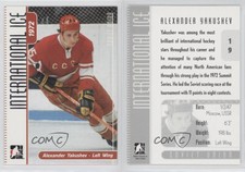 2006 In the Game-Used International Ice Signature Series Alexander Yakushev HOF