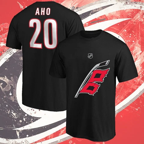 SALE!!! Sebastian Aho #20 Carolina Hurricanes Gift Fan T shirt S_3XL Cover