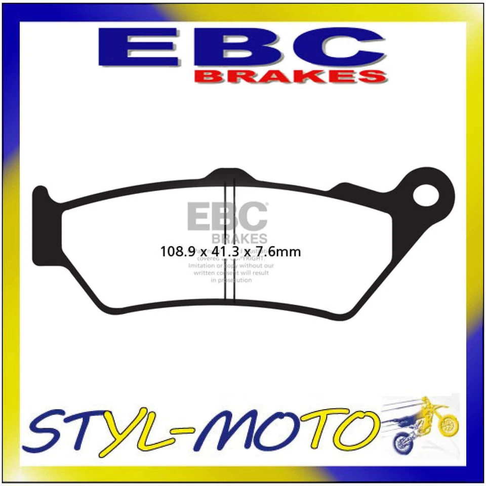 FA209/2HH PASTIGLIE SINTERIZZATE ANTERIORI EBC BMW F 700 GS 2011-2018 - Immagine 1 di 1