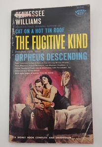 THE FUGITIVE KIND-TENNESSEE WILLIAMS-1960 SIGNET PB-MARLON BRANDO CVR.-W/PICS-VG - Picture 1 of 6