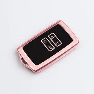 Chain For Renault Fluence Duster Megane Lanyard TPU Key Case Cover - Picture 1 of 28