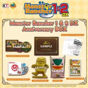 Monster Rancher 1 & 2 DX Anniversary Collector's Box Edition - Unused Damaged - Picture 1 of 3