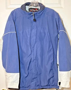 Obermeyer Alt3 Hydroblock Hurricane Snow Jacket Ski Blue Men’s Size Medium - Picture 1 of 9