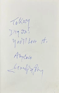 Johnny Cash "Grandpa John" Signed Hardcover Book (Beckett/BAS LOA) - Picture 1 of 4