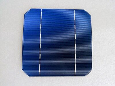 Solar Cell Wafers - Monocrystalline 2.7W 0.5V 125mm X 125mm - 17.64% - UK Stock • 5.73€