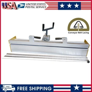 900mm Conveyor Fastener Punching Machine Manual Roller Lacer For PVC PU Belt - Picture 1 of 11