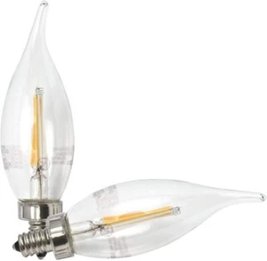 GE 23090 - LED4DCAC-AGC-2BT Candle Tip LED Light Bulb2 - Picture 1 of 1