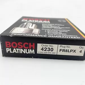 PACK of 4! Bosch 4230 FR8LPX Platinum Spark Plug - Picture 1 of 1