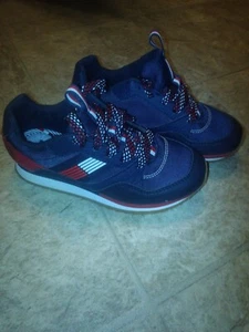 Tommy Hilfiger Shoes Kids Red White Blue  Sneakers 12 Youth NEW j388-0519-putian - Picture 1 of 7