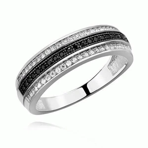Anillo Mujer de Plata 925 Con Circonia Día San Valentín Cumpleaños Boda - Imagen 1 de 2