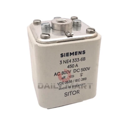 New In Box SIEMENS 3NE4121-100A SITOR Fuse 1000V - Image 1 of 3