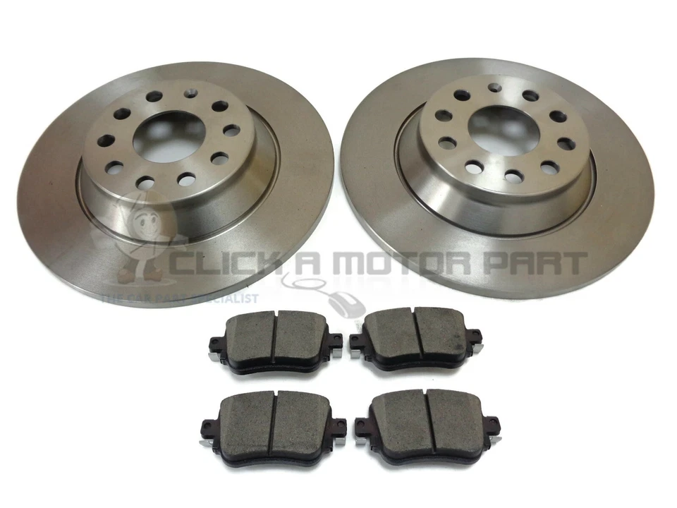 SEAT LEON FR 2.0 TDi 185 MK3 2013-2015  HATCHBACK REAR  BRAKE DISCS AND PADS  - Image 1 of 1
