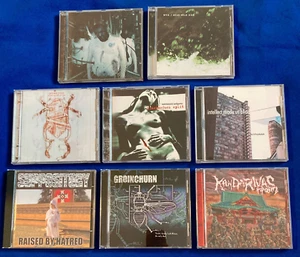 CD Lot 8 Piece GRINDCORE *NYIA *Kandarivas *Groinchurn Thuck *Suppository Etc. - Picture 1 of 18