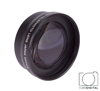  TELEPHOTO LENS 2.5x + MACRO LENS KIT + ADAPTER FOR PANASONIC LUMIX LX3 - Image 1 of 3