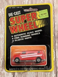 De colección Die-Cast Super Wheel Red Sunbird Van - Wal-Mart - Hecho en Hong Kong - Imagen 1 de 8