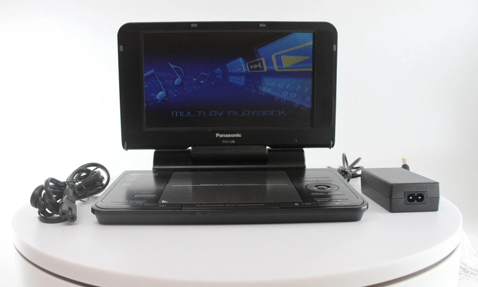 Panasonic 8.5-Inch Portable DVD Player - Region 2 (DVD-LS86) - Image 1 of 1