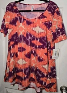 Lularoe Perfect T (Size Medium)Pink/Purple, New With Tags, Free Shipping! 📦 - Picture 1 of 4