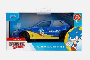 Jada Sonic The Hedgehog 1997 Honda Civic Type R - 1:32 Scale - Picture 1 of 2