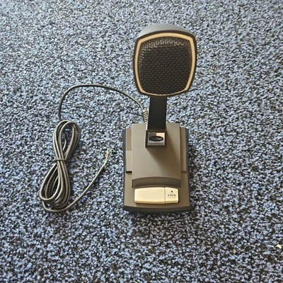 Vintage Rauland 1295 Astatic 878HL Desktop PTT Dynamic Microphone  - Image 1 of 4