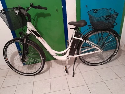 City e bike Damen 28 Zoll  Marke TELEFUNKEN von Karcher AG Farbe weiß - Bild 1 von 2