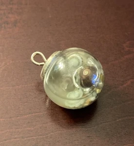 Stück Strandkugel Anhänger Schmuck echte Muscheln Meer Wasser 925 Sterling - Bild 1 von 4