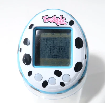 Tamagotchi Bandai Friends Blue Dalmation European Exclusive English Tested - Image 1 of 4