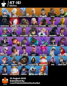 💻FN Xenomorph, Spider-Gwen, Nezumi, Dusty, Eren Jaeger, Geralt, Rick Grimes(47) - Picture 1 of 11
