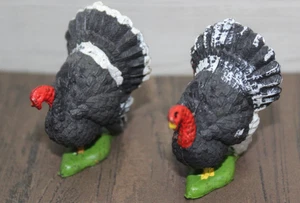 Britains 1:32 Farm Turkeys - Paar Vintage Turkey Figuren - Bild 1 von 7