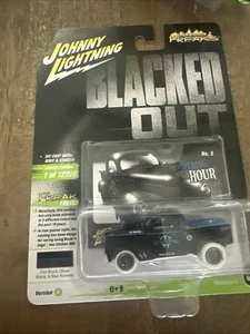 WHITE LIGHTNING 1941 WILLYS GASSER BLACKED OUT 1/64 BLACK BLUE Chase JLSP181 A - Picture 1 of 3
