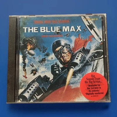 THE BLUE MAX - Jerry Goldsmith  Original Film Soundtrack CD - Vintage HTF OOP - Image 1 of 3