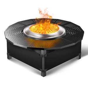 40 in Fire Pit Surround Tabletop for Solo Stove Bonfire and Ranger Wood Burni... - Picture 1 of 7