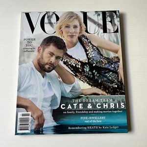 Revista de moda Vogue Australia noviembre 2017 Cate Blanchett Chris Hemsworth  - Imagen 1 de 12
