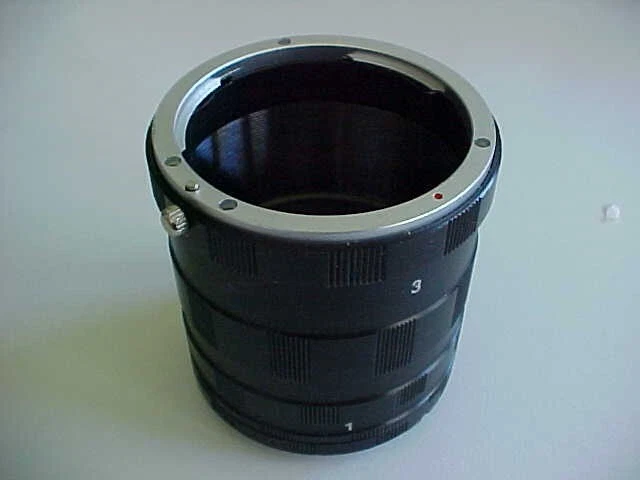 Juego de tubos de extensión manual Canon EOS (bx 1) Foto 1 de 1