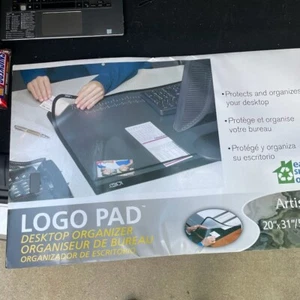 Artistic Lift-Top Pad Desktop Organizer with Clear Overlay, 20"x31" Model 47700 - Picture 1 of 7