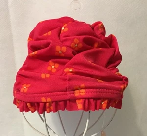 New/Tags 12-24 Month Gymboree Baby Girl's Fully Lined Swim Hat - Foto 1 di 4