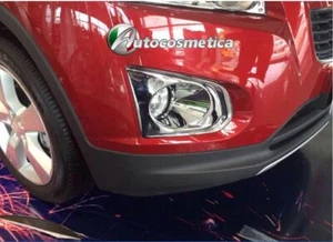 Cover adesive contorno fendinebbia paraurti abs cromo per Chevrolet Trax 2012-> - Imagen 1 de 5