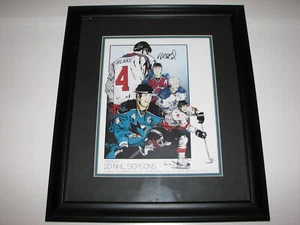 Rob Blake 20 NHL Seasons Limited Edition Autographed Print, Los Angeles Kings - Picture 1 of 3